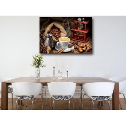 Tablou Canvas cafea la ibric 