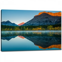 Tablou Canvas - Lac de munte reflexie