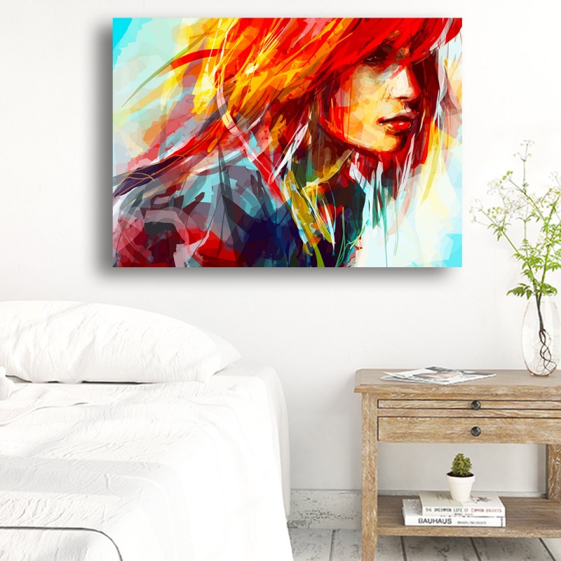 Tablou Canvas - Portret Abstract digital art