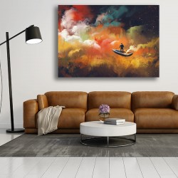 Tablou Canvas - Calatorie deasupra norilor