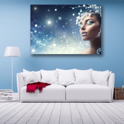 Tablou Canvas - Fashion frozen girl