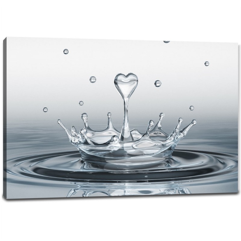 Tablou Canvas - Picatura de inima