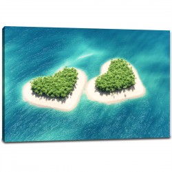 Tablou Canvas - Insule romantice