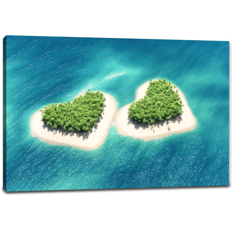Tablou Canvas - Insule romantice