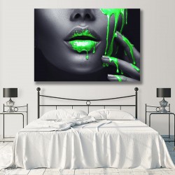 Tablou Canvas - Green paint lisp model Tablou Canvas - Green paint lisp model