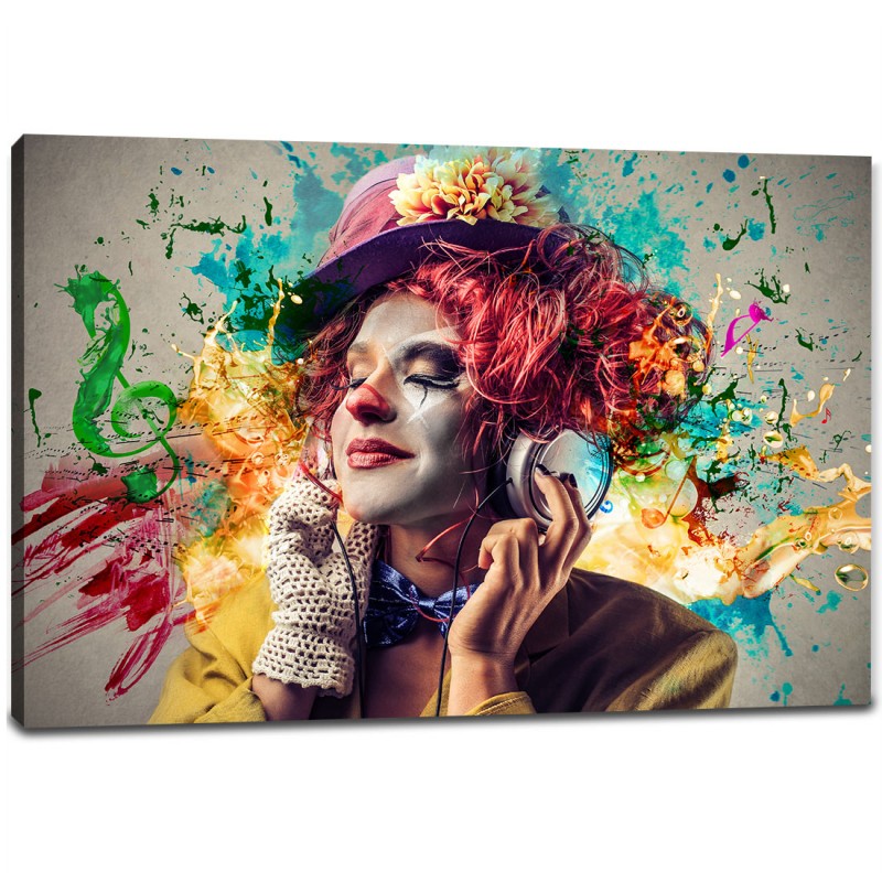 Tablou Canvas - Sunete Colorate