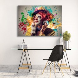 Tablou Canvas - Sunete Colorate