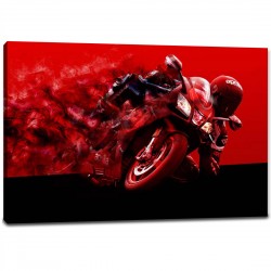 Tablou Motocicleta cu pilot