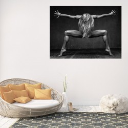 Tablou Dansatoare Alb Negru