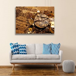 Tablou Canvas - Vintage mecanisme ceasornic