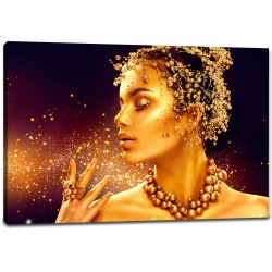 Tablou Canvas - Gold Woman Decor