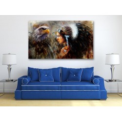 Tablou Canvas Vultur American