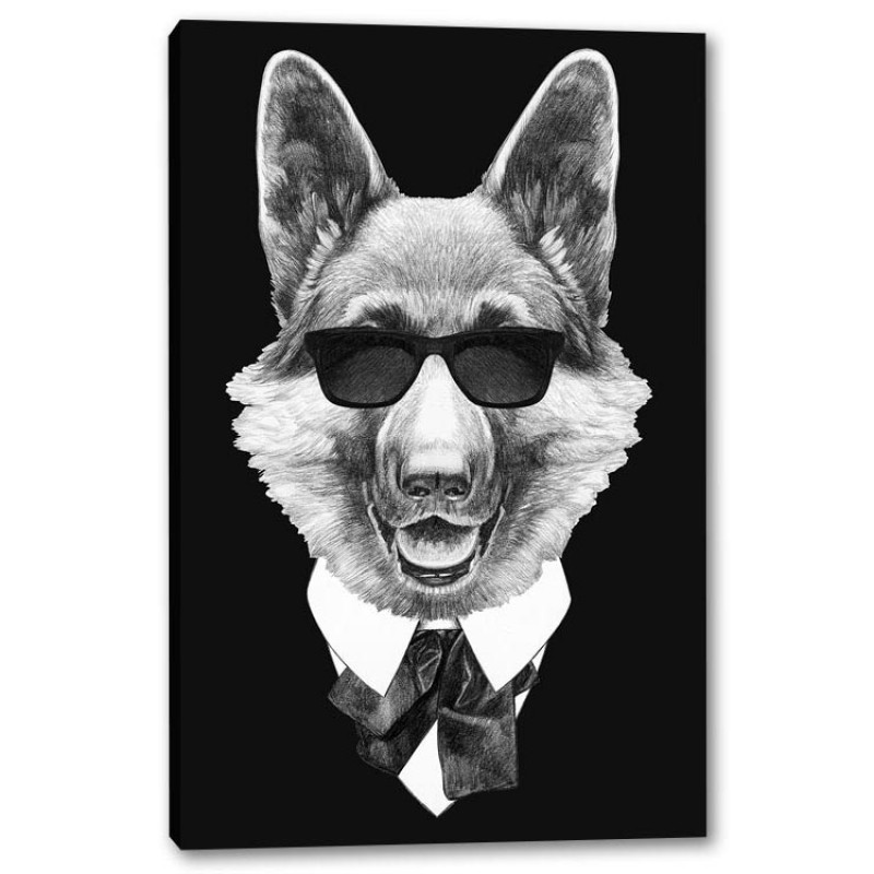 Tablou Canvas Portret Lup German