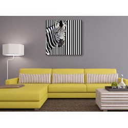 Tablou Canvas Zebra Barcode