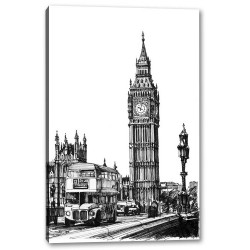 Tablou Canvas Schita Big Ben