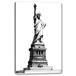 Tablou Canvas Schita Statuia Libertatii