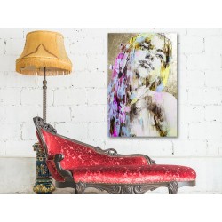 Tablou Canvas Pictura Portret Femeie