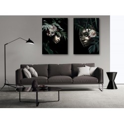 Tablou Canvas Flori In Par 