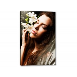 Tablou Canvas Model Cu Flori