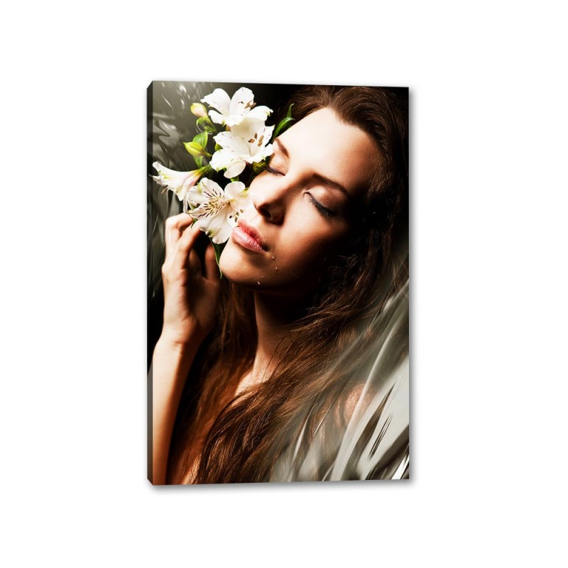 Tablou Canvas Model Cu Flori