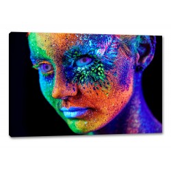 Tablou Canvas Fata Cu Sclipici