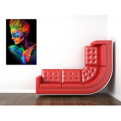 Tablou Canvas Fata Cu Sclipici,II Tablou Canvas Fata Cu Sclipici,II
