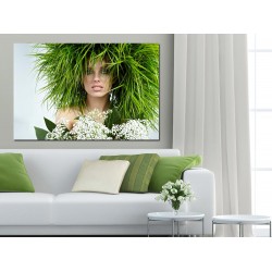 Tablou Canvas Fata Verde