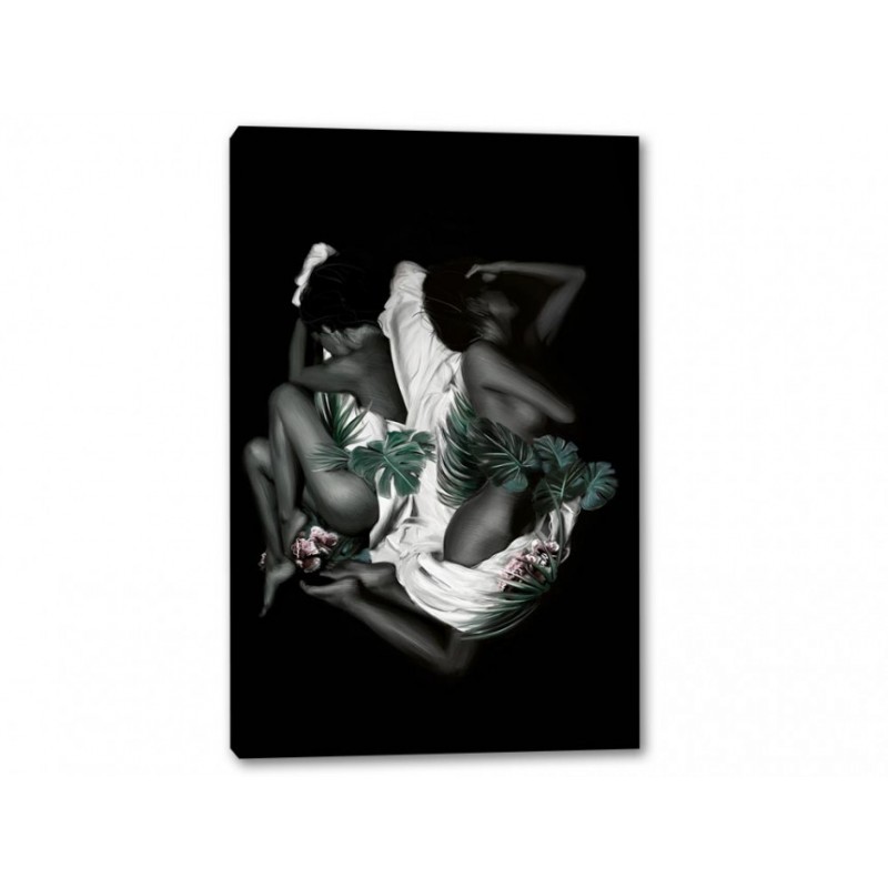 Tablou Canvas Fete Acoperite De Flori Tablou Canvas Fete Acoperite De Flori