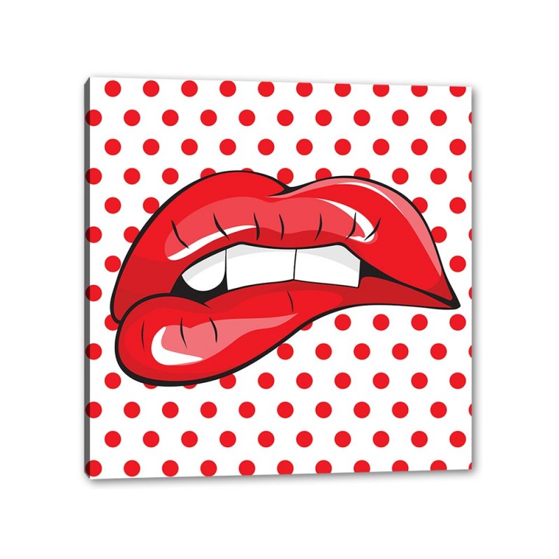 Tablou Canvas Buze Pop Art