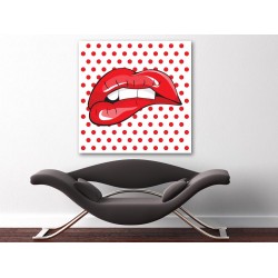 Tablou Canvas Buze Pop Art