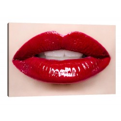 Tablou Canvas Red Lips