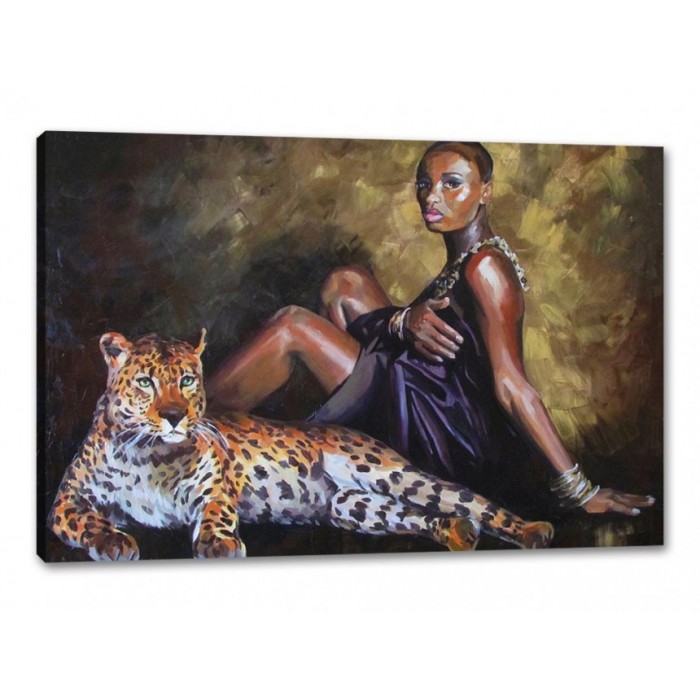 Tablou Canvas Salbaticiune La Dublu