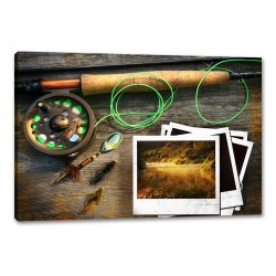 Tablou Canvas La Pescuit I