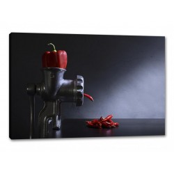 Tablou Canvas Ardei Gras Transformat In Ardei Iute