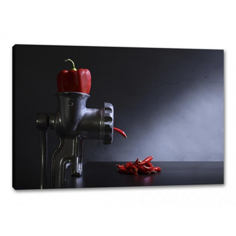 Tablou Canvas Ardei Gras Transformat In Ardei Iute