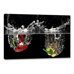 Tablou Canvas Legume In Apa