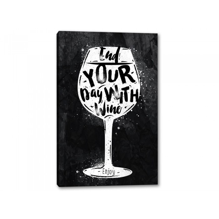 Tablou Canvas Pahar Vin