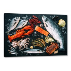 Tablou Canvas Fructe De Mare, Peste