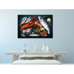 Tablou Canvas Fructe De Mare, Peste