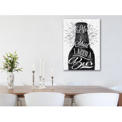 Tablou Canvas I Need A Beer