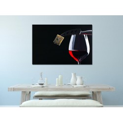Tablou Canvas Red Wine And Chesse