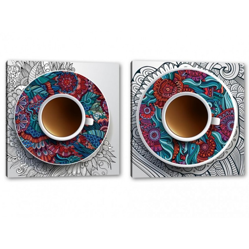 Set Tablou canvas Mandala