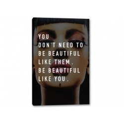 Tablou Canvas Beautiful Like You