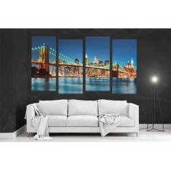 Set tablou New York Bridge 120 x 100