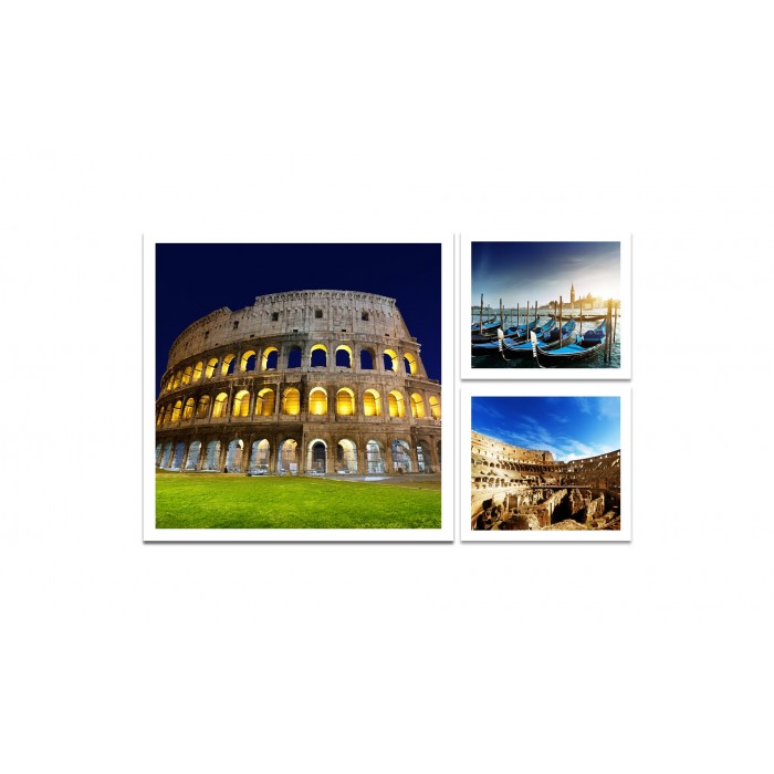 Set tablou Multicanvas Roma, 150x100cm