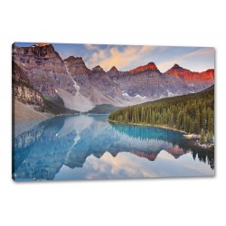 Tablou Canvas Padure Langa Lac