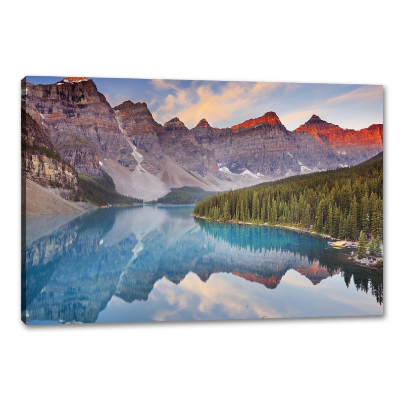 Tablou Canvas Padure Langa Lac Tablou Canvas Padure Langa Lac