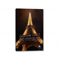 Tablou Canvas Turnul Eiffel Noaptea