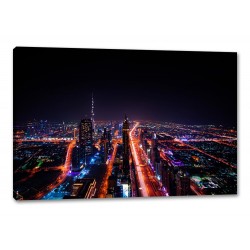 Tablou Canvas Dubai Noaptea