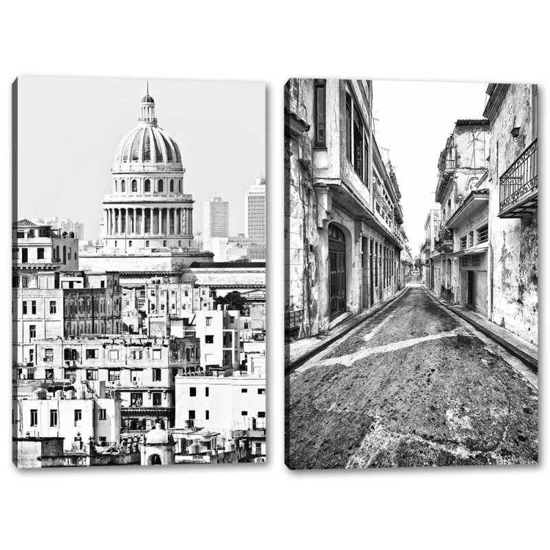 Set Tablouri Canvas Havana, Cuba